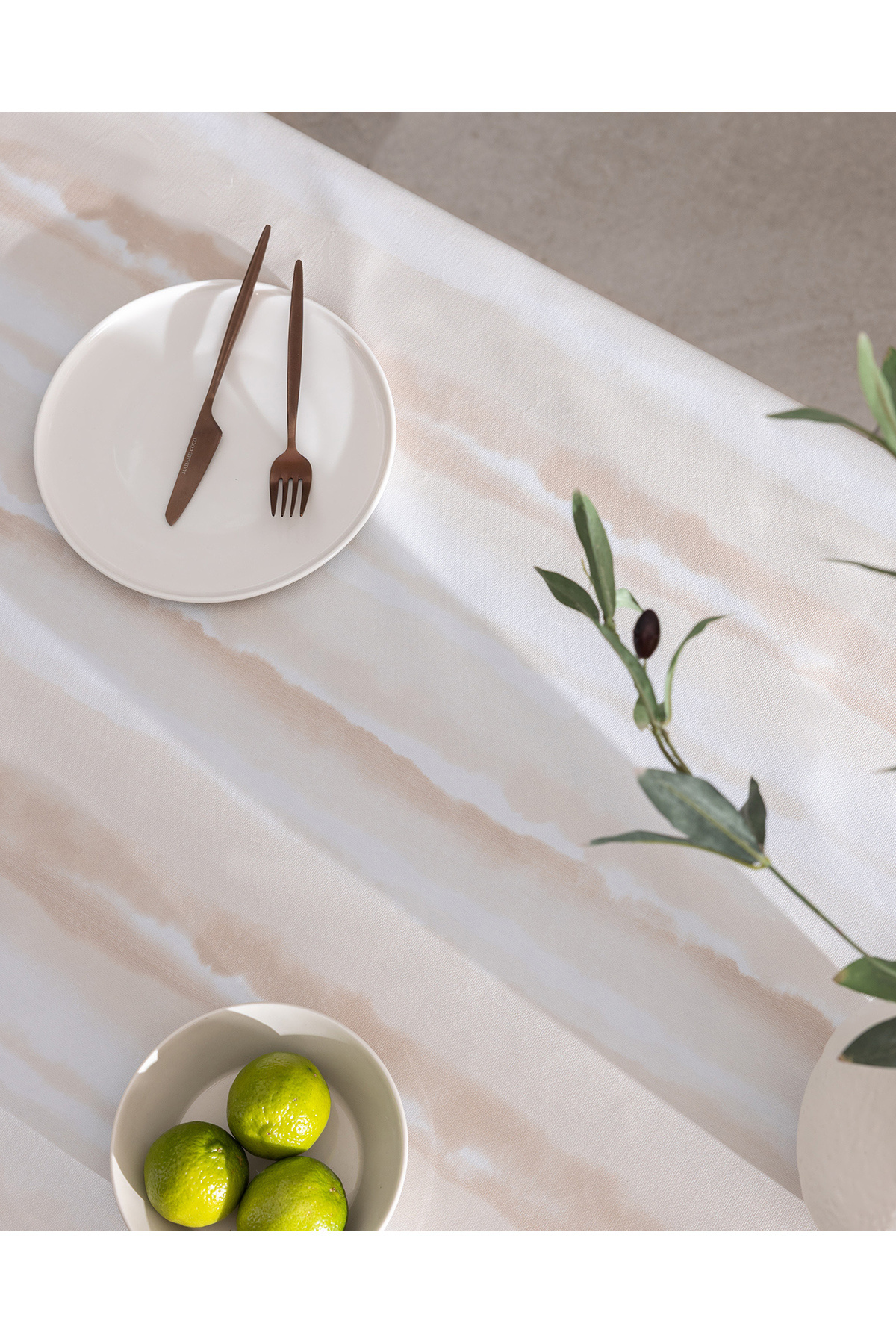 میز پوش Celeste - بژ - 140x200 سانتی‌متر