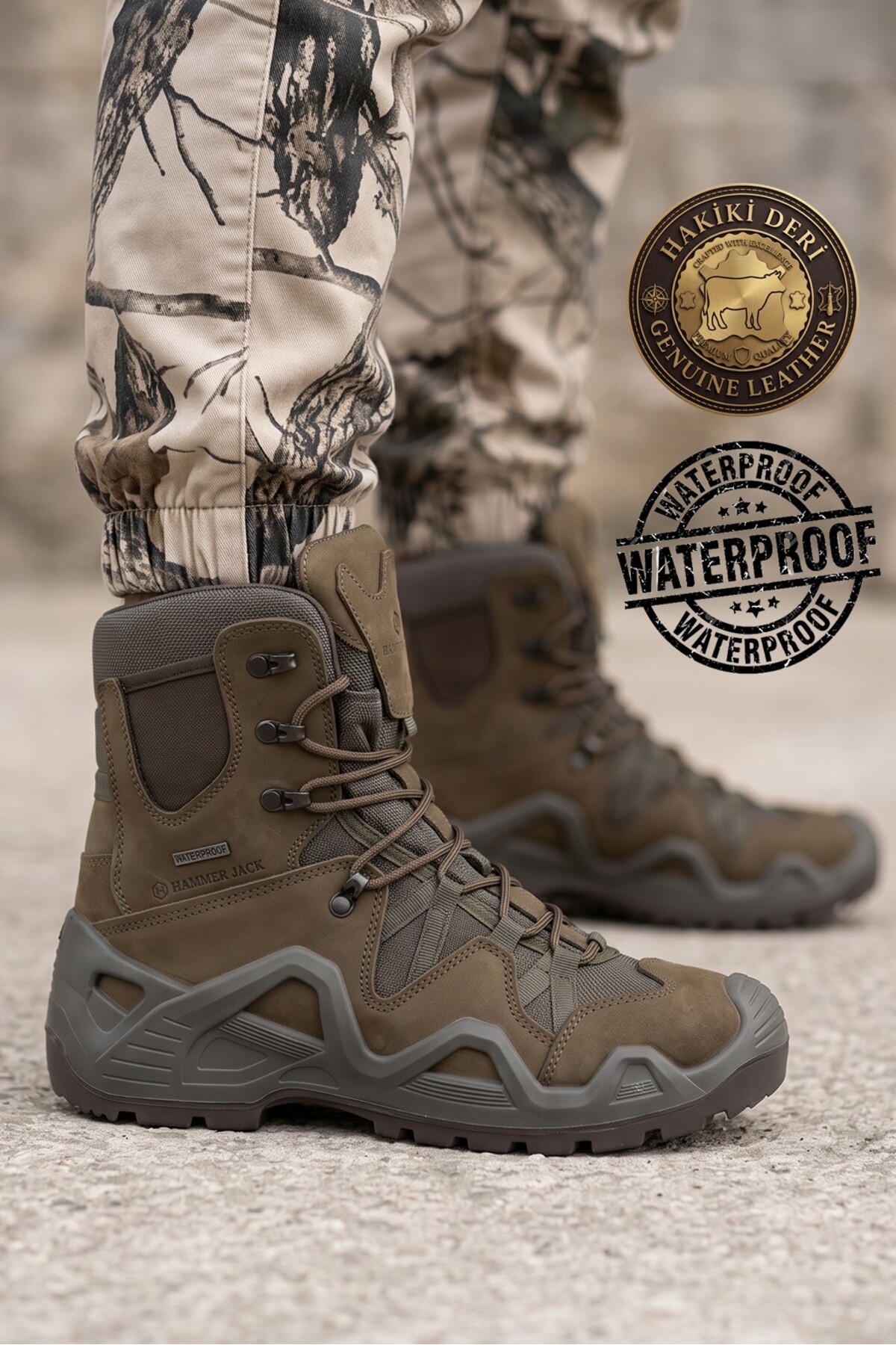 Hammer Jack Lowa Bot Waterproof® Su Geçirmez Askeri Özel Harekat Tactical Bot HAKİ