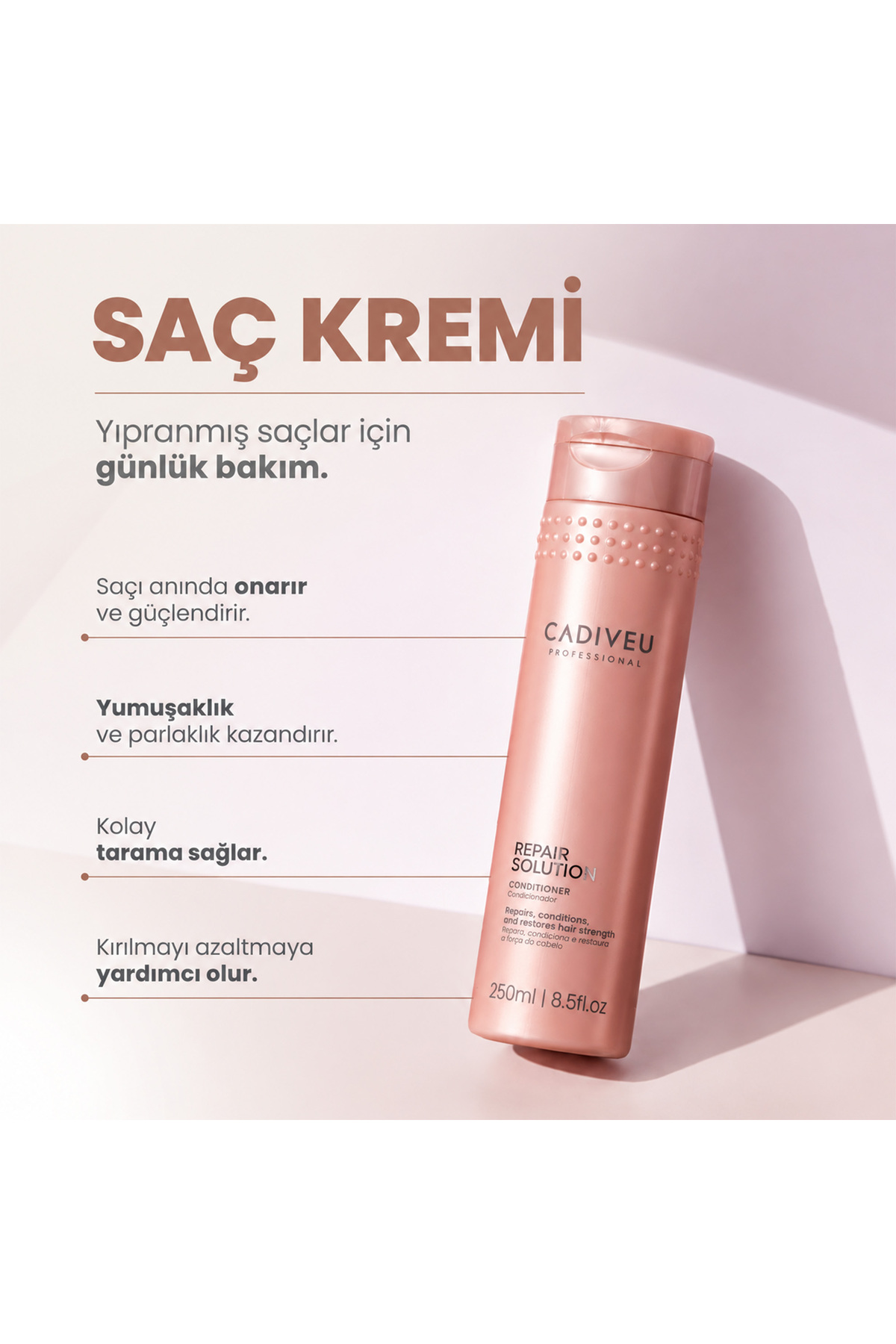 Repair Solutions Bakım Kremi 250ml — TYCF6YGMDN171696411876758 — تصویر 2 از 6