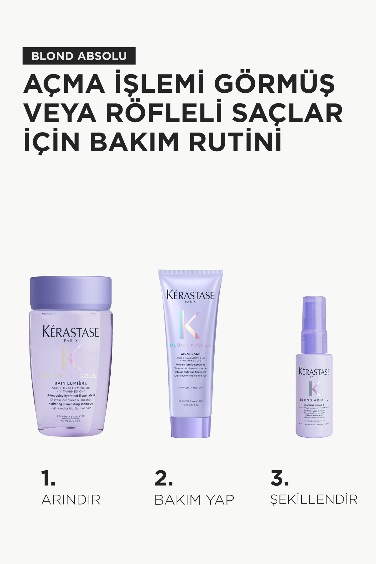 Blond Absolu Cicaflash Sarı Saçlar Için Parlaklık Veren Durulanan Saç Bakım Kremi 75ml — TYC06ec007fddddc1ad075da — تصویر 8 از 8