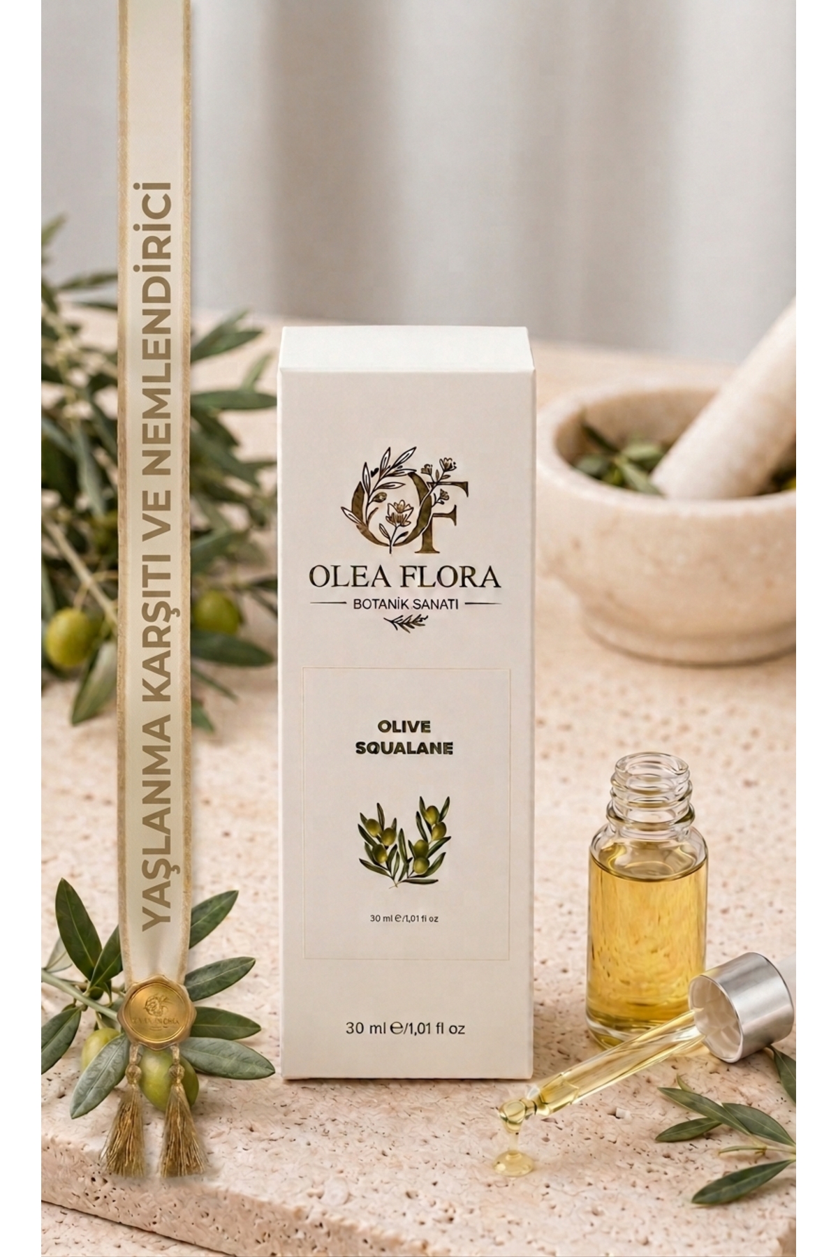 Olive Squalane Yağı %100 Saf Zeytin Skualen Yağı 30ml — OFF729WW88