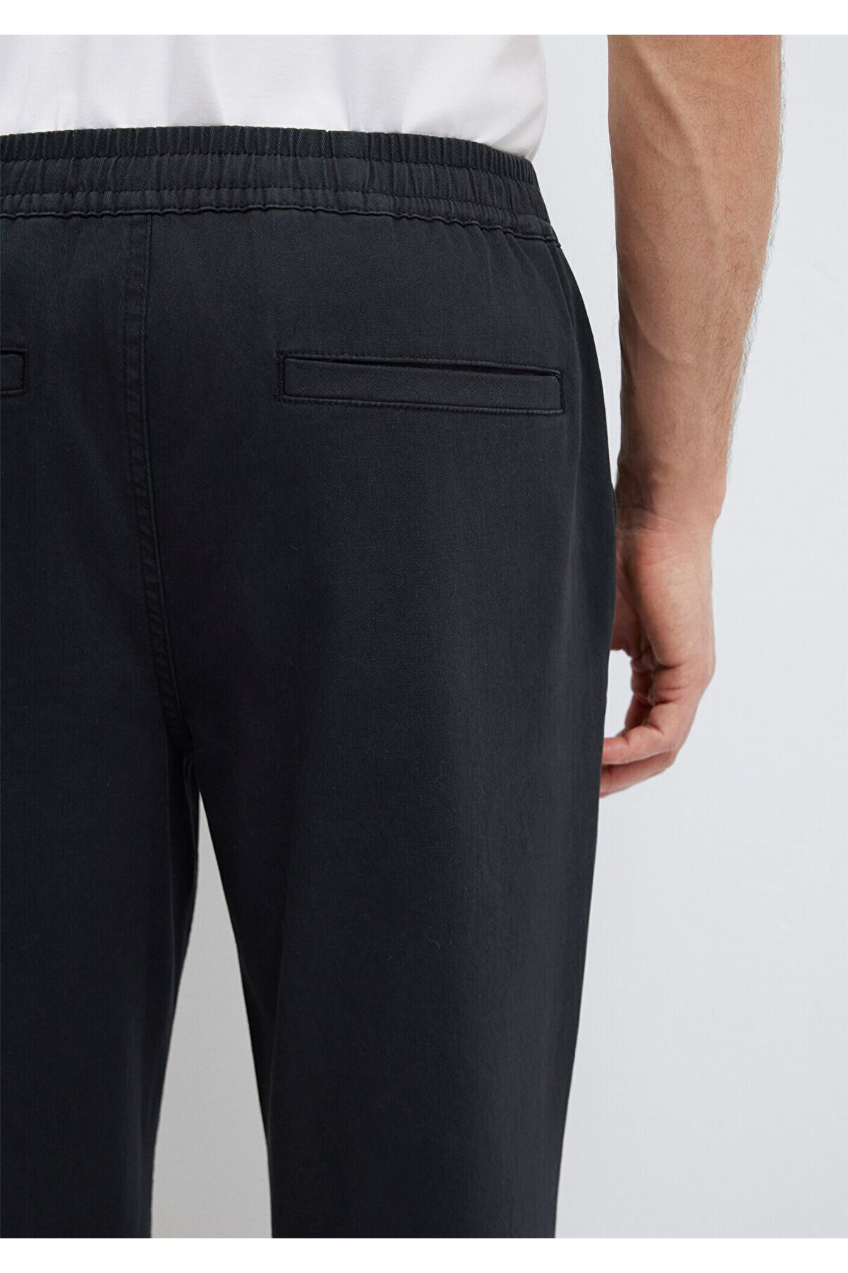 Siyah jogger Pantolon 0010547-71379 — مشکی — تصویر 7 از 8