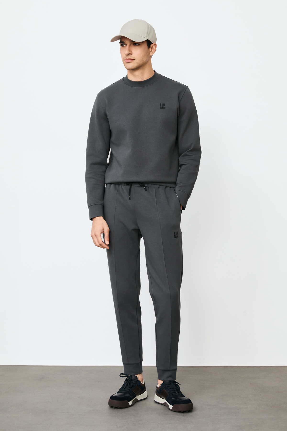 Grand Erkek Sweatshirt Antrasit — خاکستری 112030192 — تصویر 5 از 6