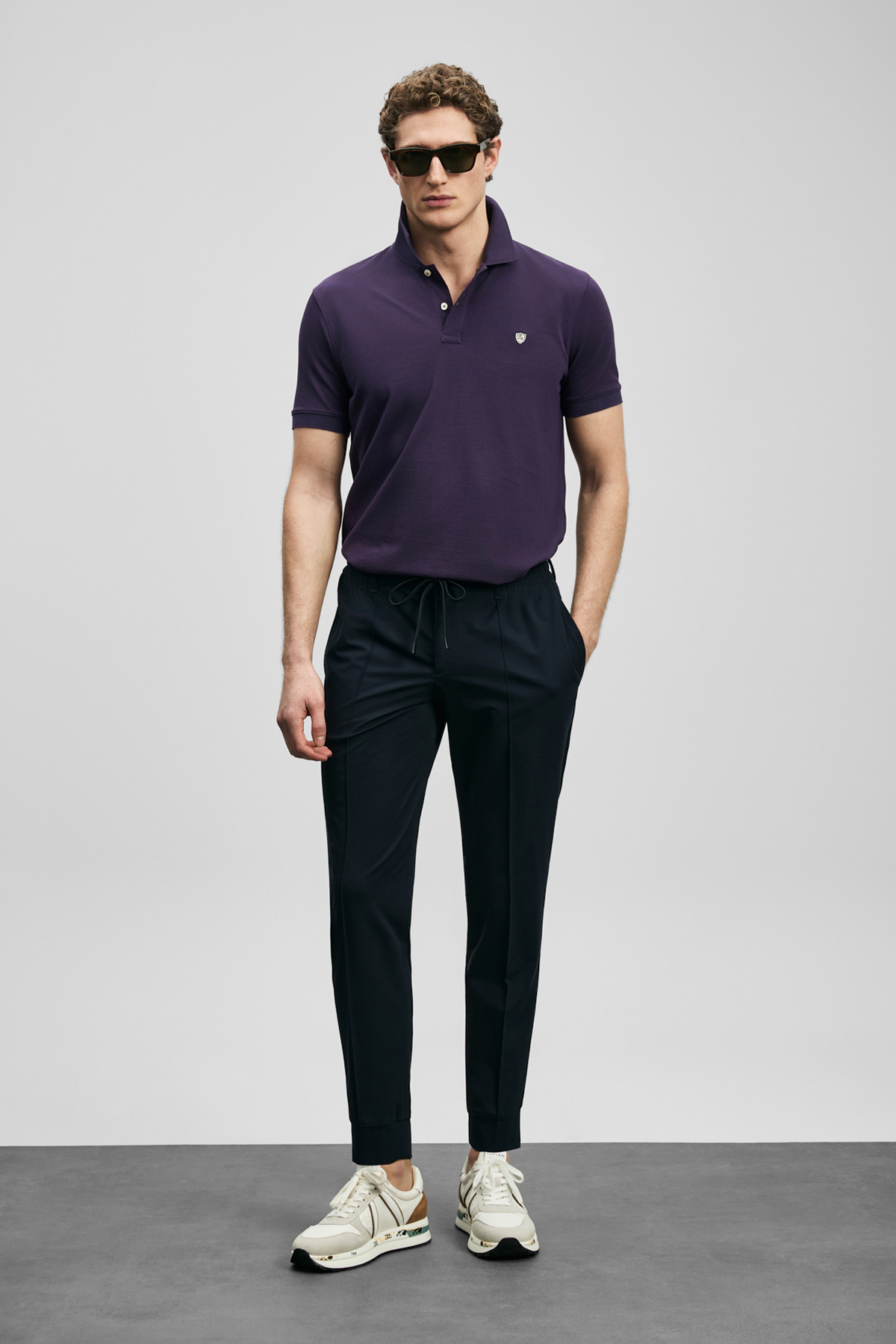 Pito Jogger Pants Slim Fit Navy Blue — سرمه‌ای 111190381 — تصویر 3 از 6