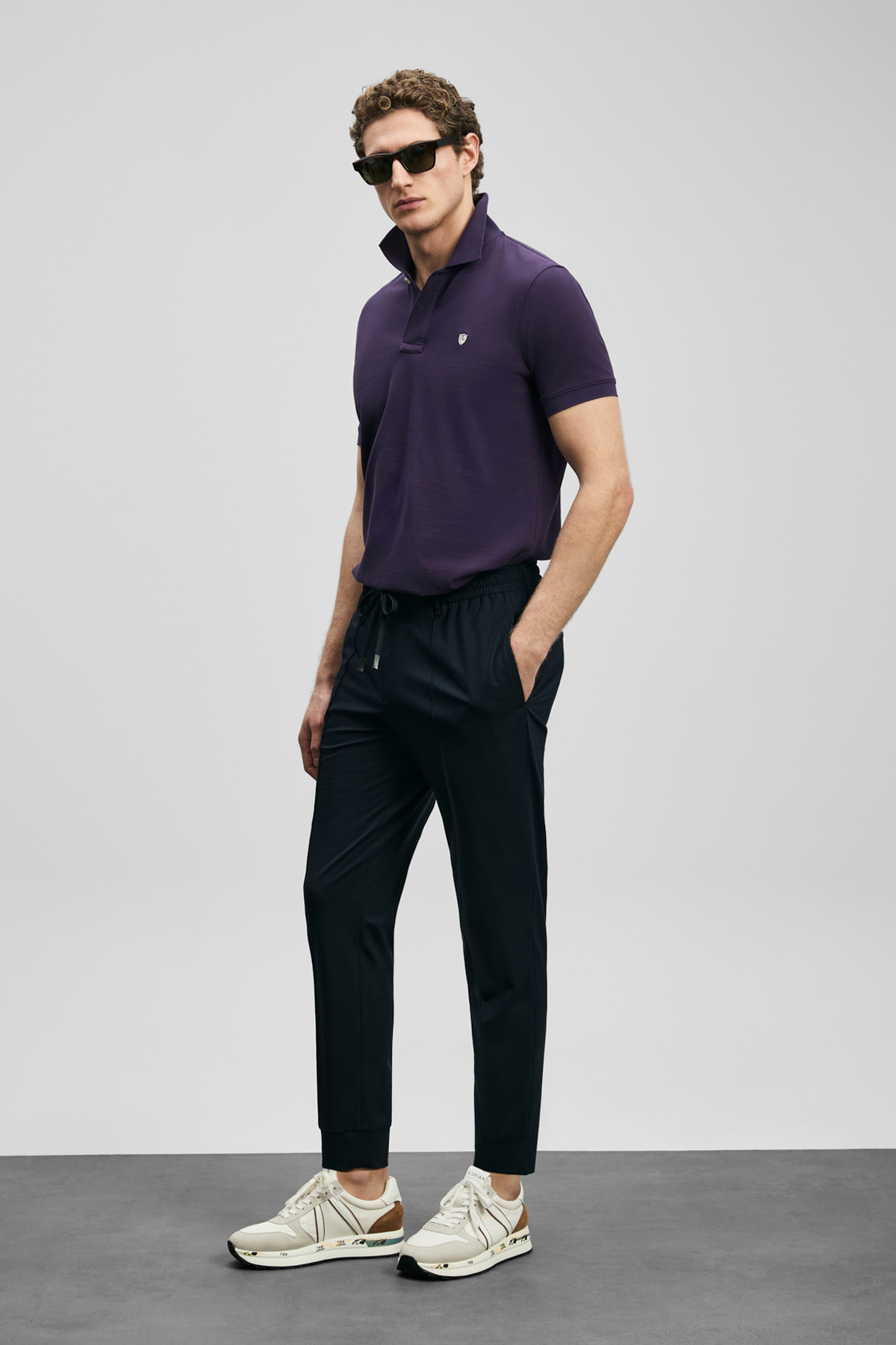 Pito Jogger Pants Slim Fit Navy Blue — سرمه‌ای 111190381 — تصویر 2 از 6