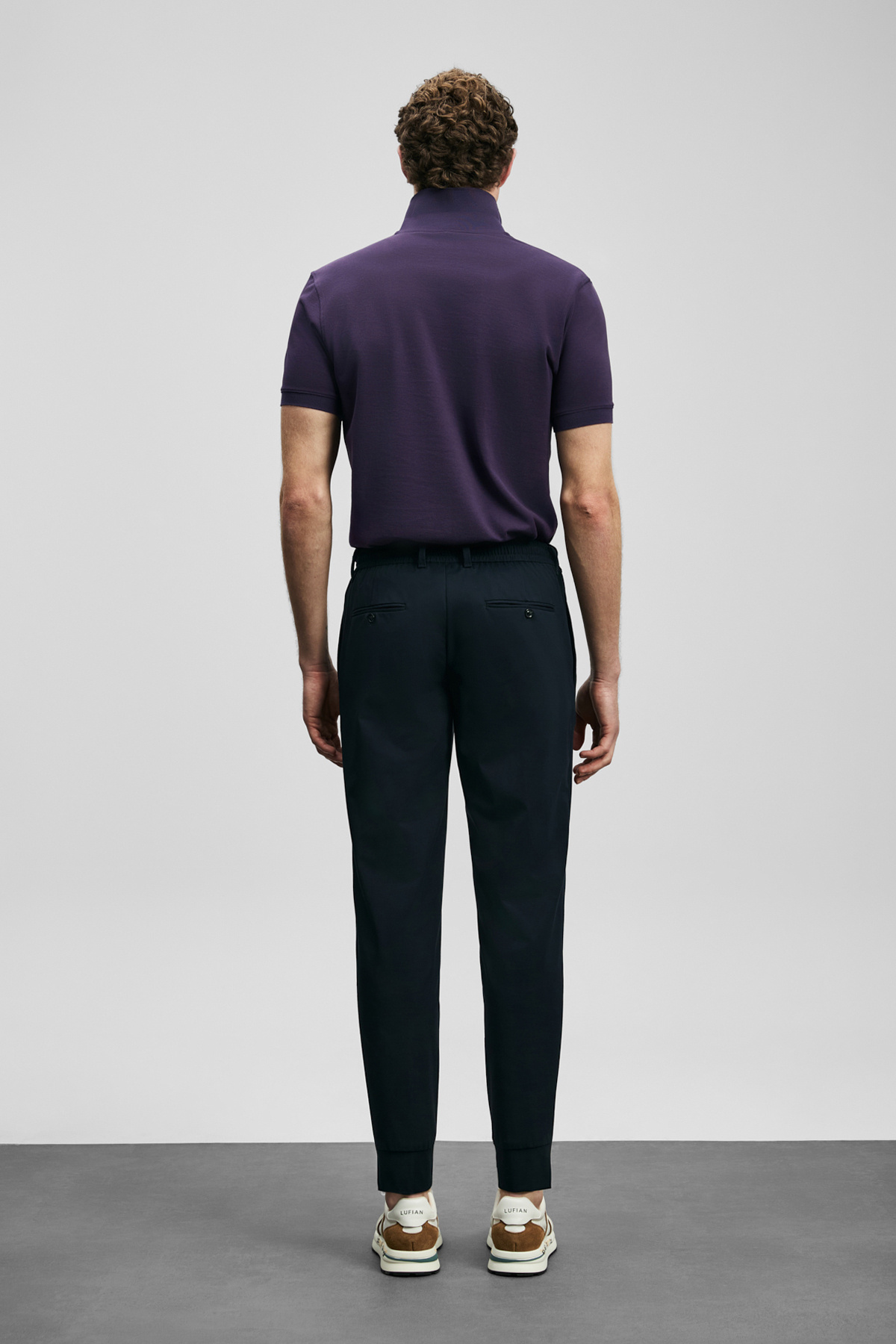 Pito Jogger Pants Slim Fit Navy Blue — سرمه‌ای 111190381 — تصویر 6 از 6