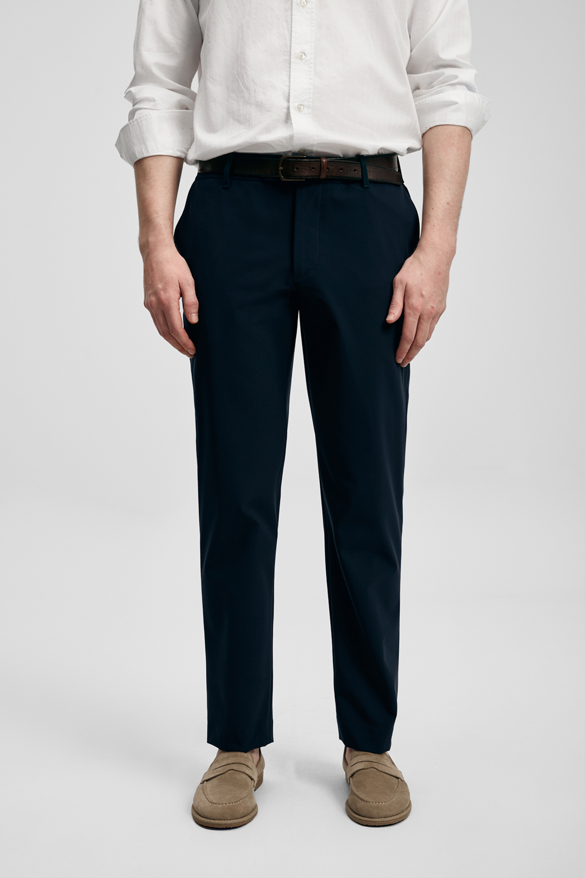 Remy Smart Erkek Chino Pantolon Slim Fit Lacivert — سرمه‌ای 111190369 — تصویر 2 از 6