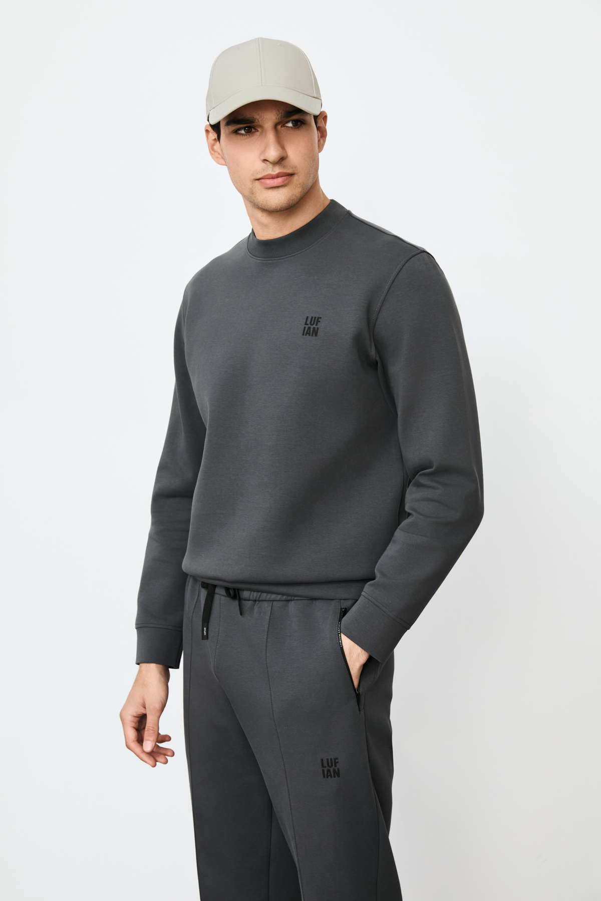 Grand Erkek Sweatshirt Antrasit — خاکستری 112030192 — تصویر 2 از 6