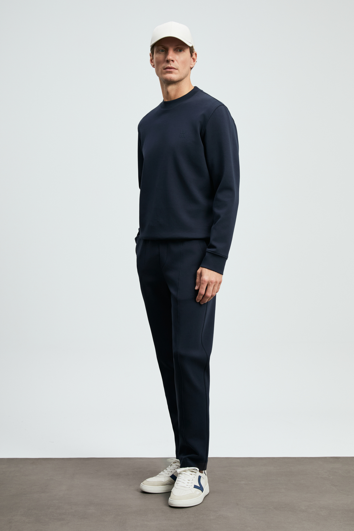 Grand Erkek Sweatshirt Lacivert — سرمه‌ای 112030192 — تصویر 3 از 7
