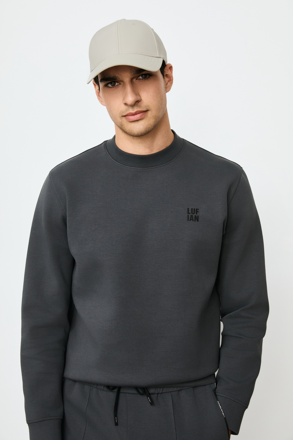 Grand Erkek Sweatshirt Antrasit — خاکستری 112030192 — تصویر 4 از 6