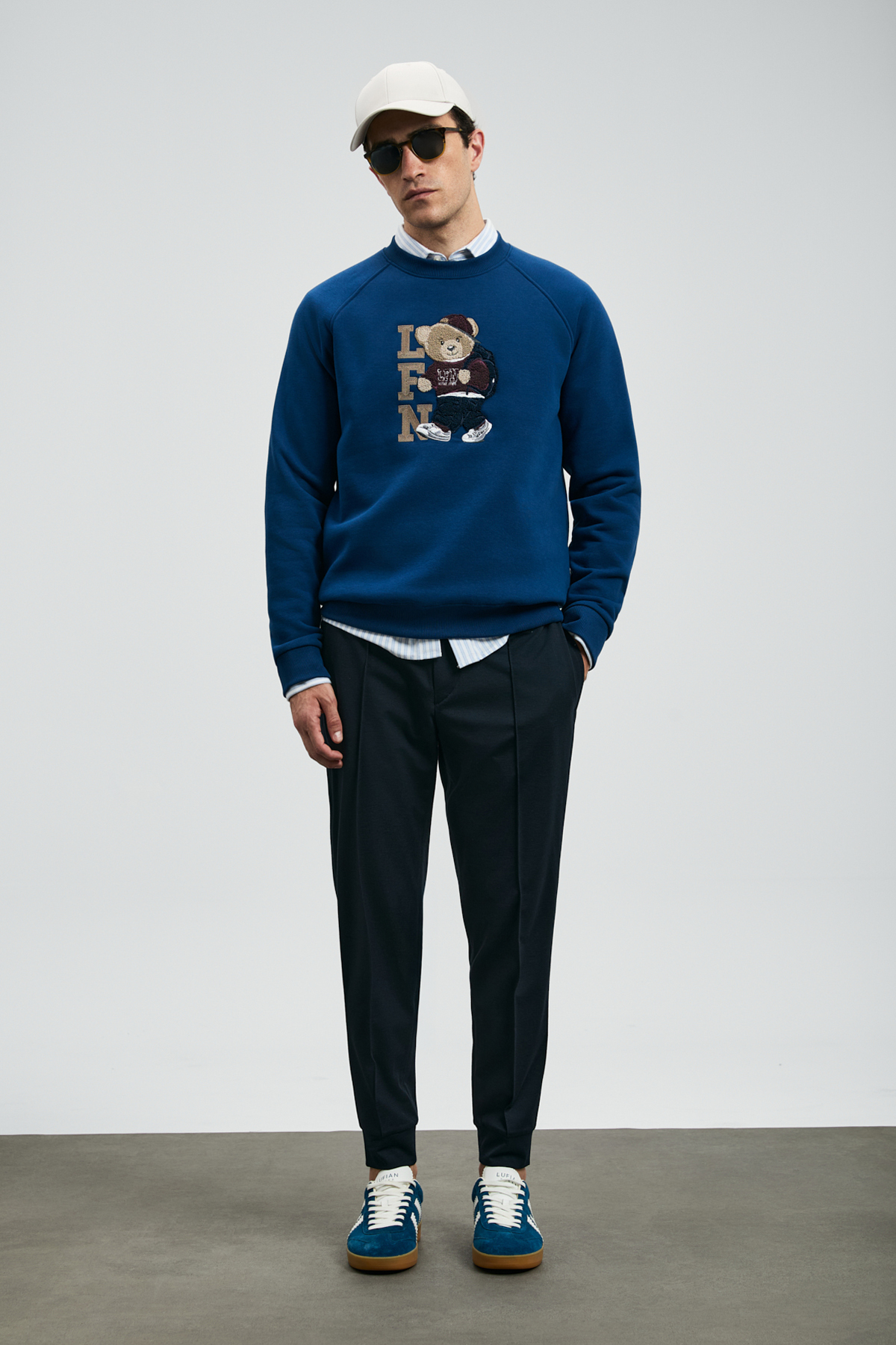 Pito Jogger Trousers Slim Fit Navy Blue — سرمه‌ای 112190335 — تصویر 4 از 6