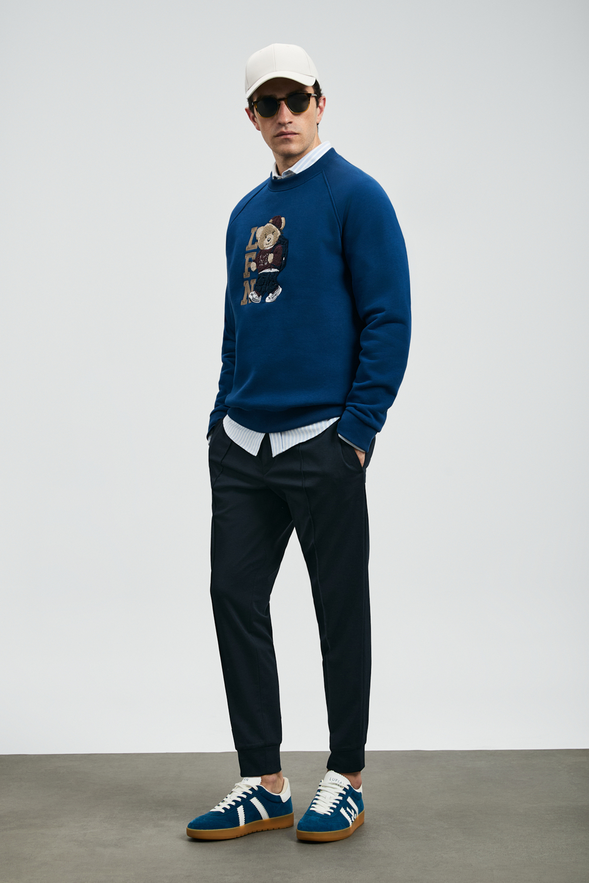 Pito Jogger Trousers Slim Fit Navy Blue — سرمه‌ای 112190335 — تصویر 3 از 6