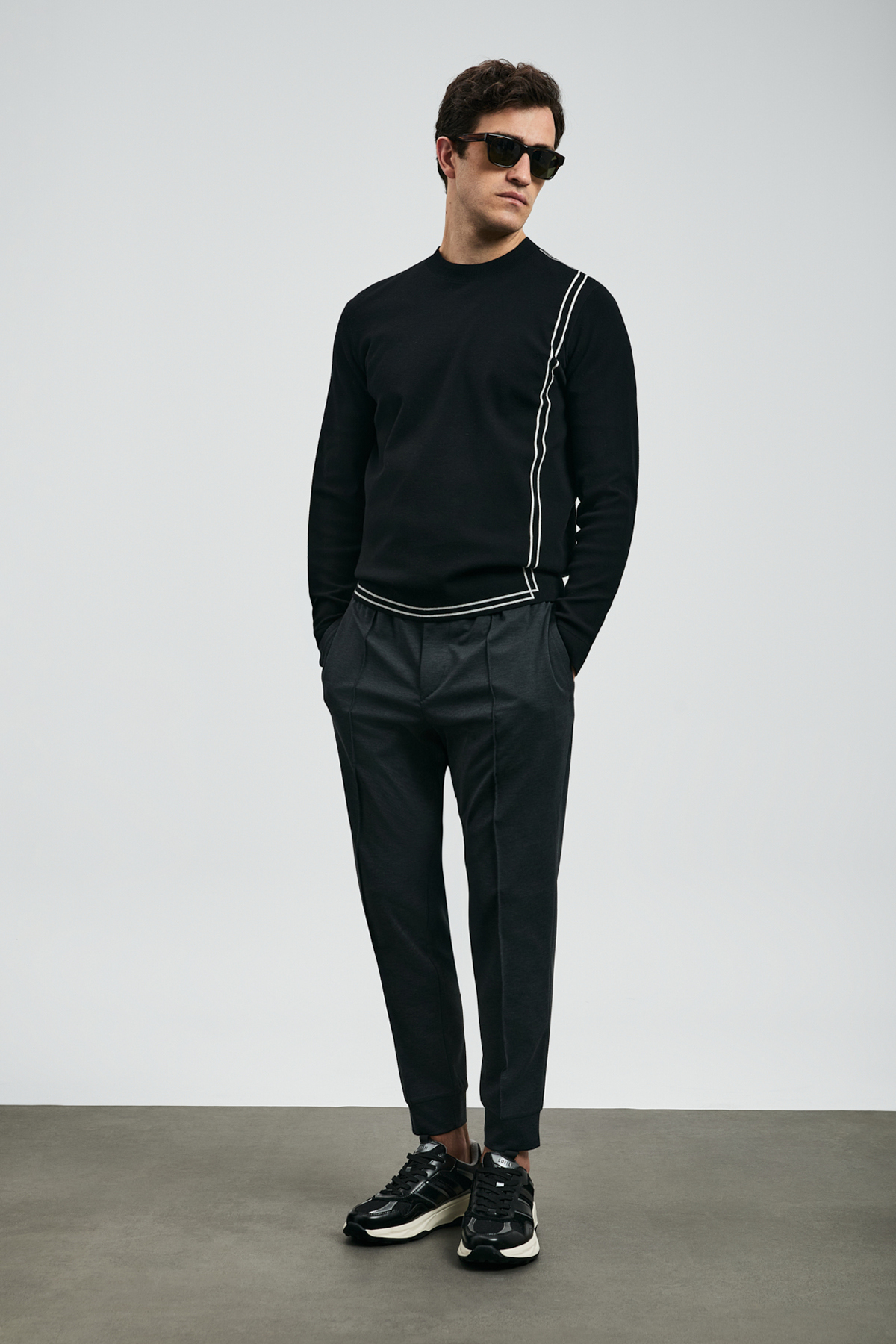 Pıto Jogger Pantolon Slim Fit Antrasit — خاکستری 112190335 — تصویر 5 از 6