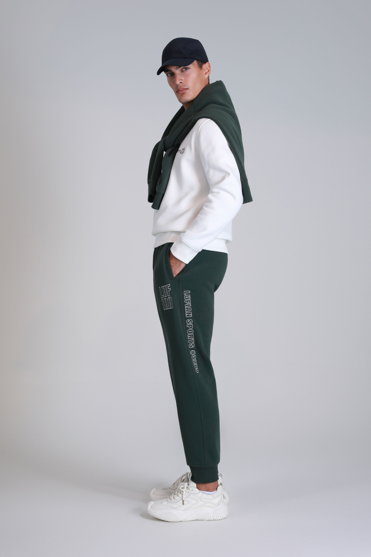 Loved Erkek Sweatshirt Kırık Beyaz — سفید 112030137 — تصویر 4 از 6