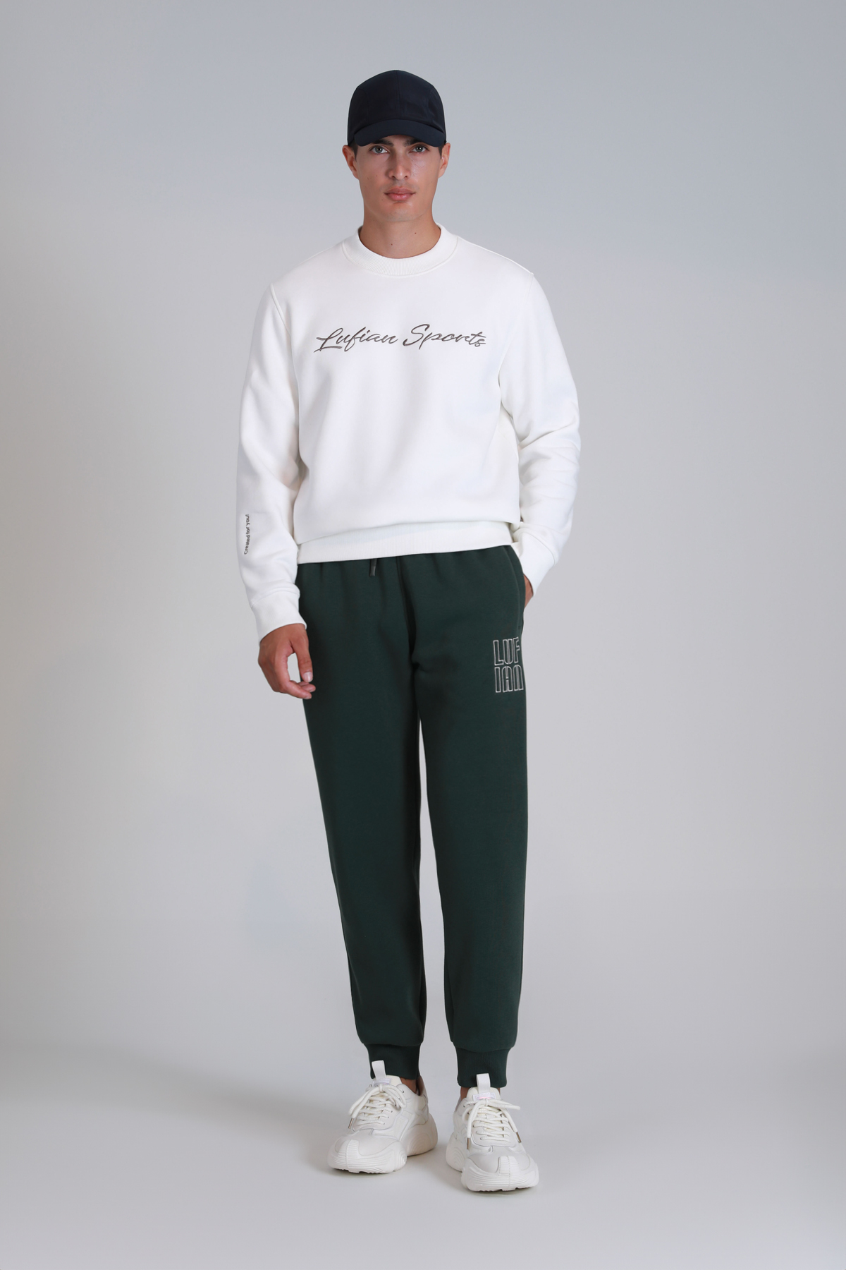 Loved Erkek Sweatshirt Kırık Beyaz — سفید 112030137 — تصویر 2 از 6
