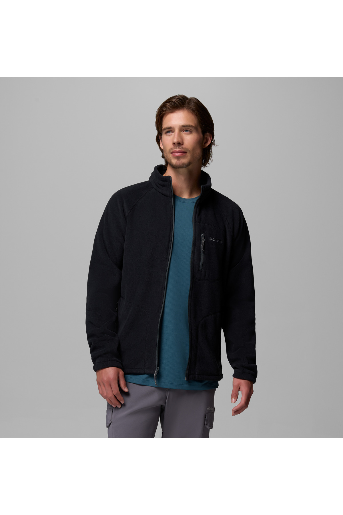 تاپ پشمی تمام زیپ مردانه Fast Trek II — مشکی TYC7E0BDA93A52EBA7B7DA500 — تصویر 4 از 6