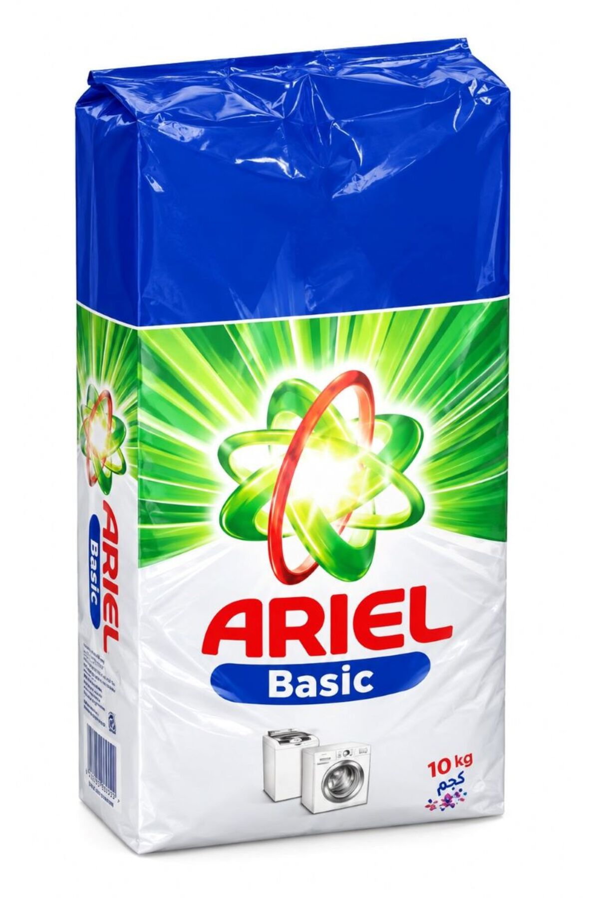 Ariel مسحوق غسيل للملابس الملونة والبيضاء من اريال، احترافي، 10 كجم