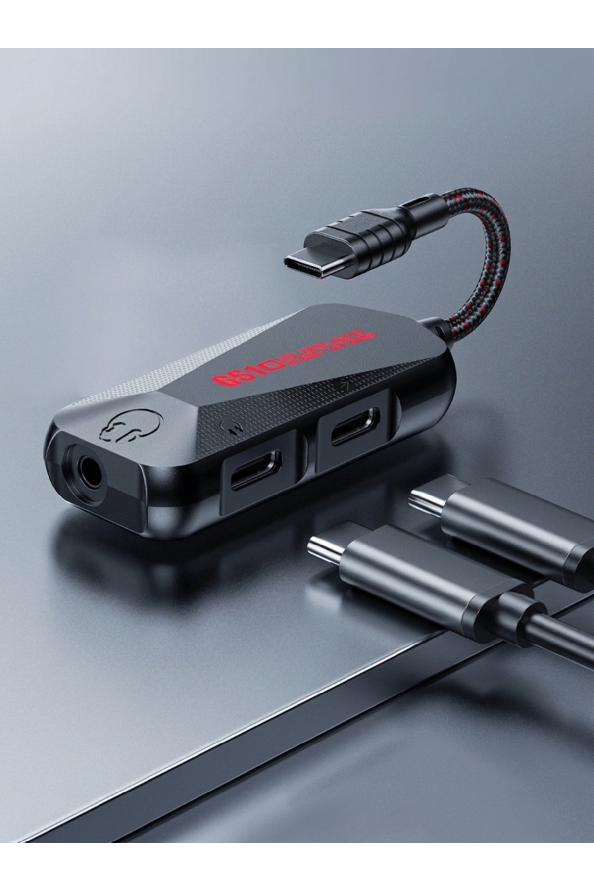 iPad/Macbook/iPhone 15/16 Plus/17 Pro Max/18 Duo Uyumlu Type-c To 3.5mm Jack Çevirici Kulaklık ve Şarj Dönüştürücü Adaptör