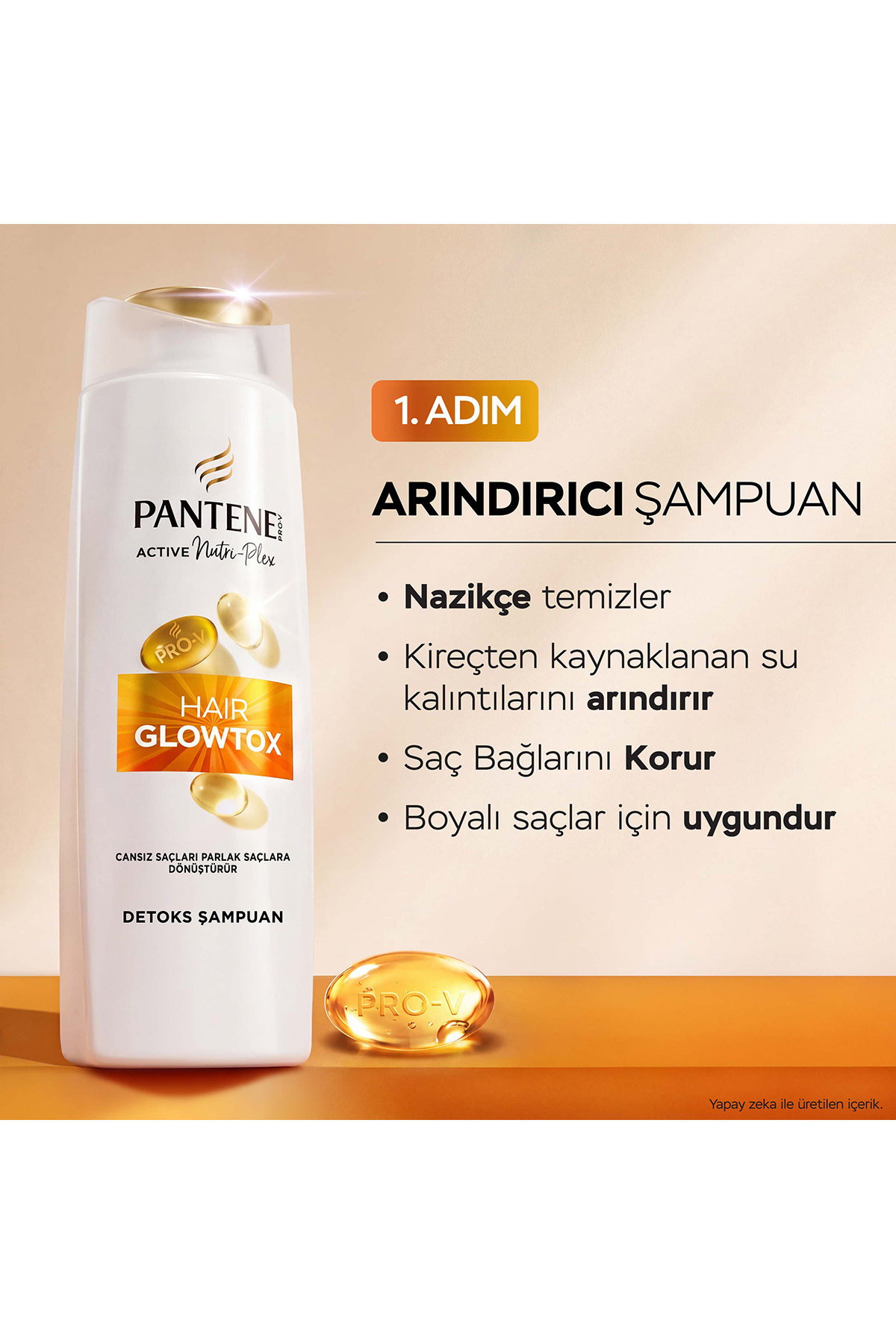 شامپو دتوکس Hair Glowtox، تبدیل کننده موهای مات و بی‌جان به موهای درخشان 400ml