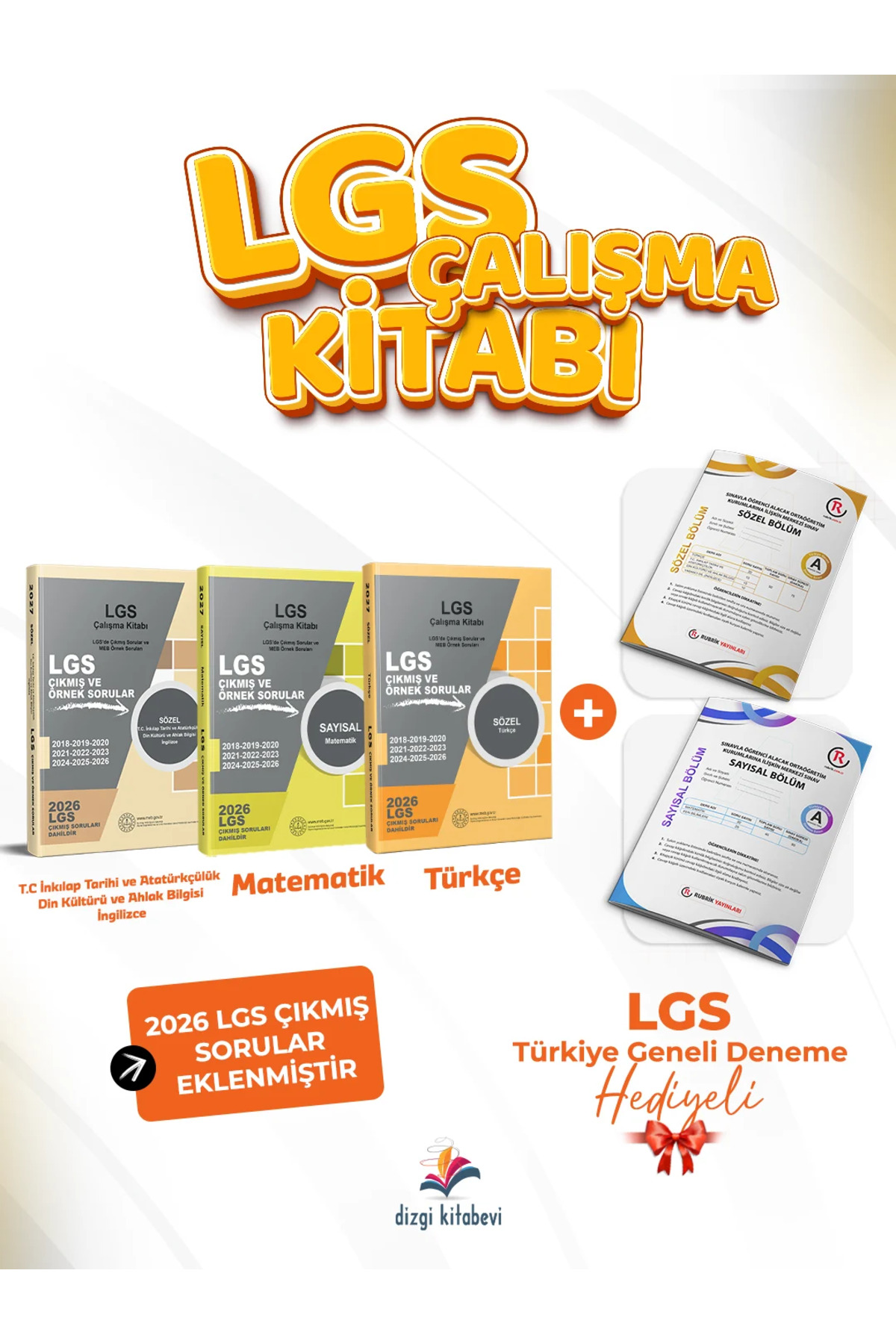 大学入学試験 本試験問題冊子 Dizgi Kitap 2027 8. Sınıf LGS Çıkmış Sorular ve MEB Örnek Soruları