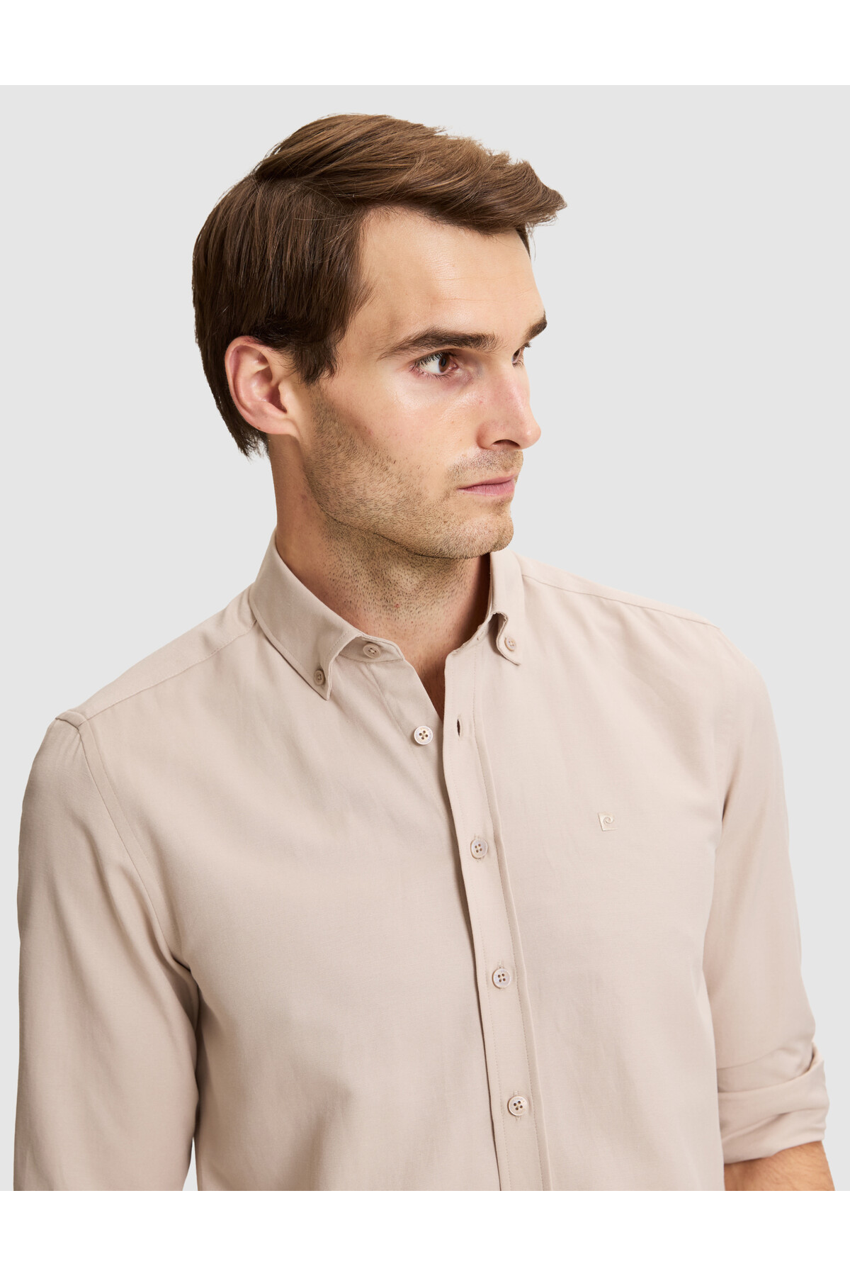 پیراهن آستین بلند Mink Slim Fit 50325365-VR052 2