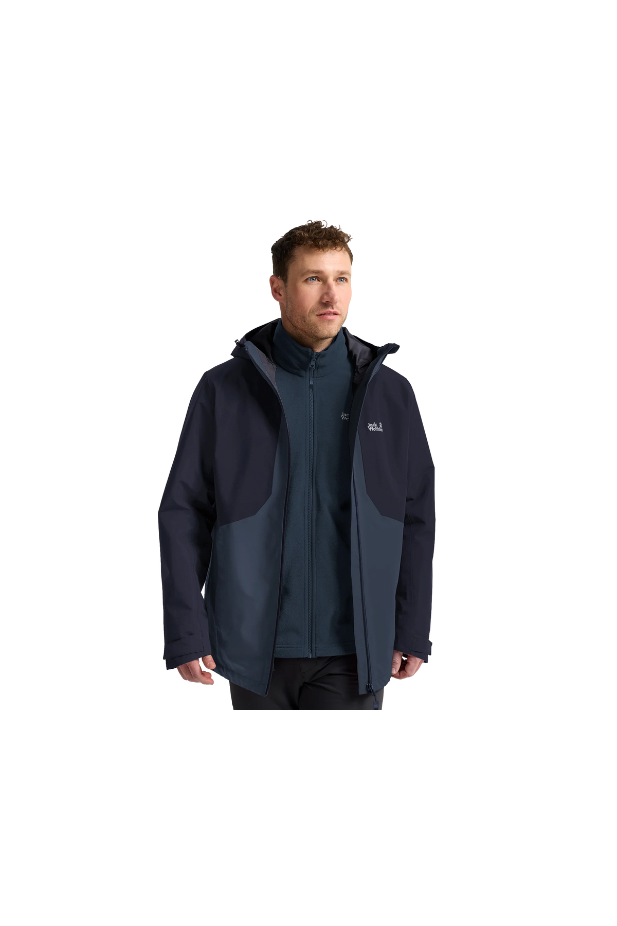کاپشن مردانه STONETRAIL 3IN1 JKT M مدل 3 در 1 رنگ سرمه‌ای