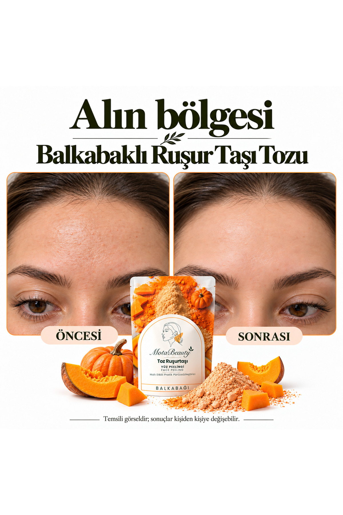 پودر سنگ روسور (سفیداب ایرانی) لایه بردار طبیعی صورت - رایحه کدو تنبل - تنظیم کننده رنگ پوست، از بین برنده پوست مرده، ضد جوش سرسیاه — MOTA-RUSUR-POWDER-HONEY — تصویر 6 از 8