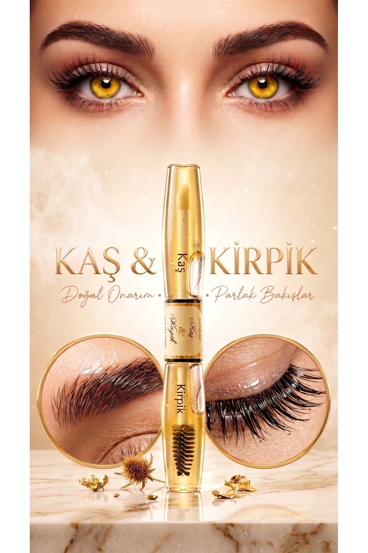 aktarloji Kaş & Kirpik Bakım Yağı - Besleyici & Onarıcı & Hızlı Uzama - E vitamini Takviyeli 16 ml — kaş-kirpik-16ml
