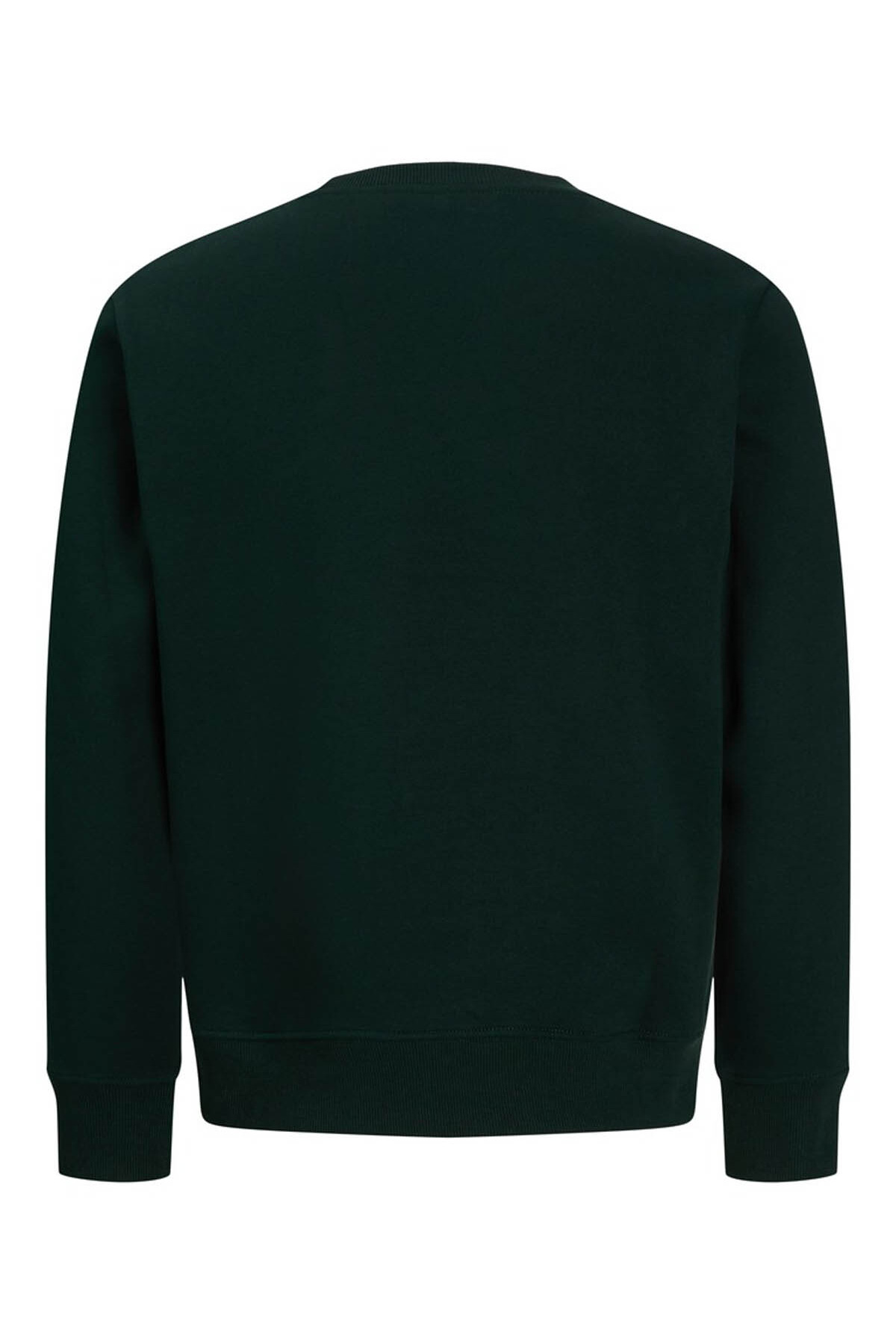 سویشرت مردانه Jjmunk مدل Crew Neck رنگ سبز تیره 12298431