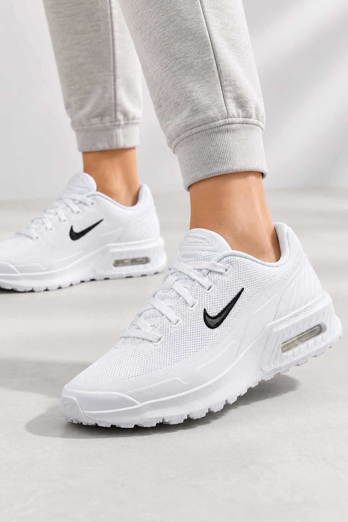 Air Max Bia Kadın Beyaz Spor Ayakkabı IO9414-100 Günlük Air Taban Sneaker — سفید FQ1833-001