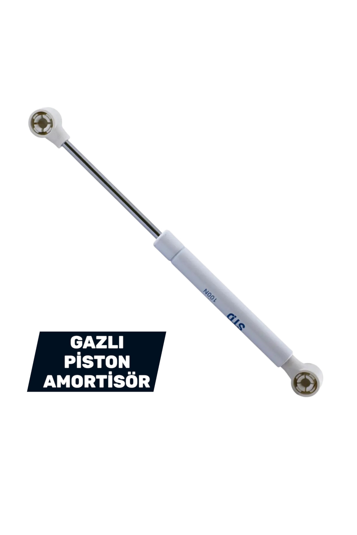 Dolap Kapak Gazlı Amortisörü Pistonu Kapak Kapağı Hidroliği (27 CM 100N)