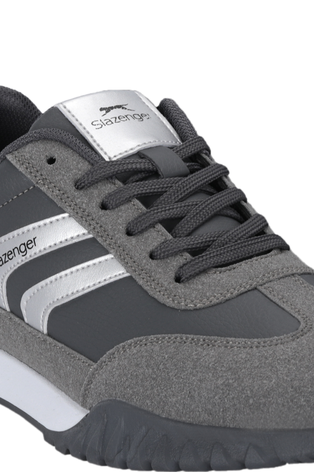 کفش اسنیکر Slazenger مردانه چرم مصنوعی | اسلازنگر SA26LE190 - تصویر 4