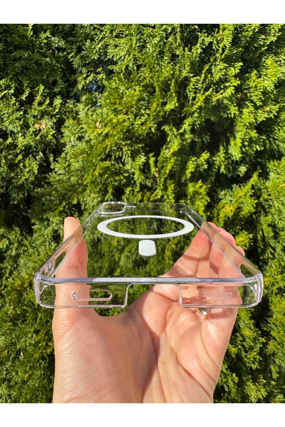 Samsung Galaxy S26 Fe Uyumlu Kılıf İnce Sert Sararmaz Magsafe Kamera Kenarı Korumalı Dayanıklı Transparan Koruyucu Kapak