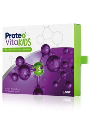 Proteovita Kids Gıda Takviyesi Mineral 3ml 30 Flakon PRTVYESİL