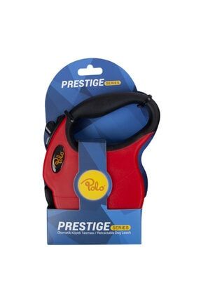 Prestige Kırmızı Otomatik Köpek Tasması M 5m/20kg TYC00248865399