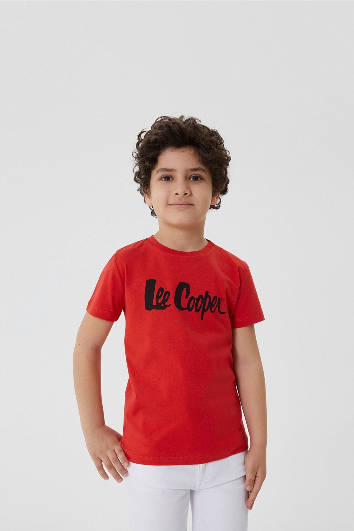 تی شرت یقه ای پسرانه پسرانه 212 LCB 242005 Lee Cooper