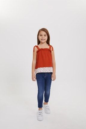 Kız Çocuk Pepa Bluz Kiremit 202 LCG 242002