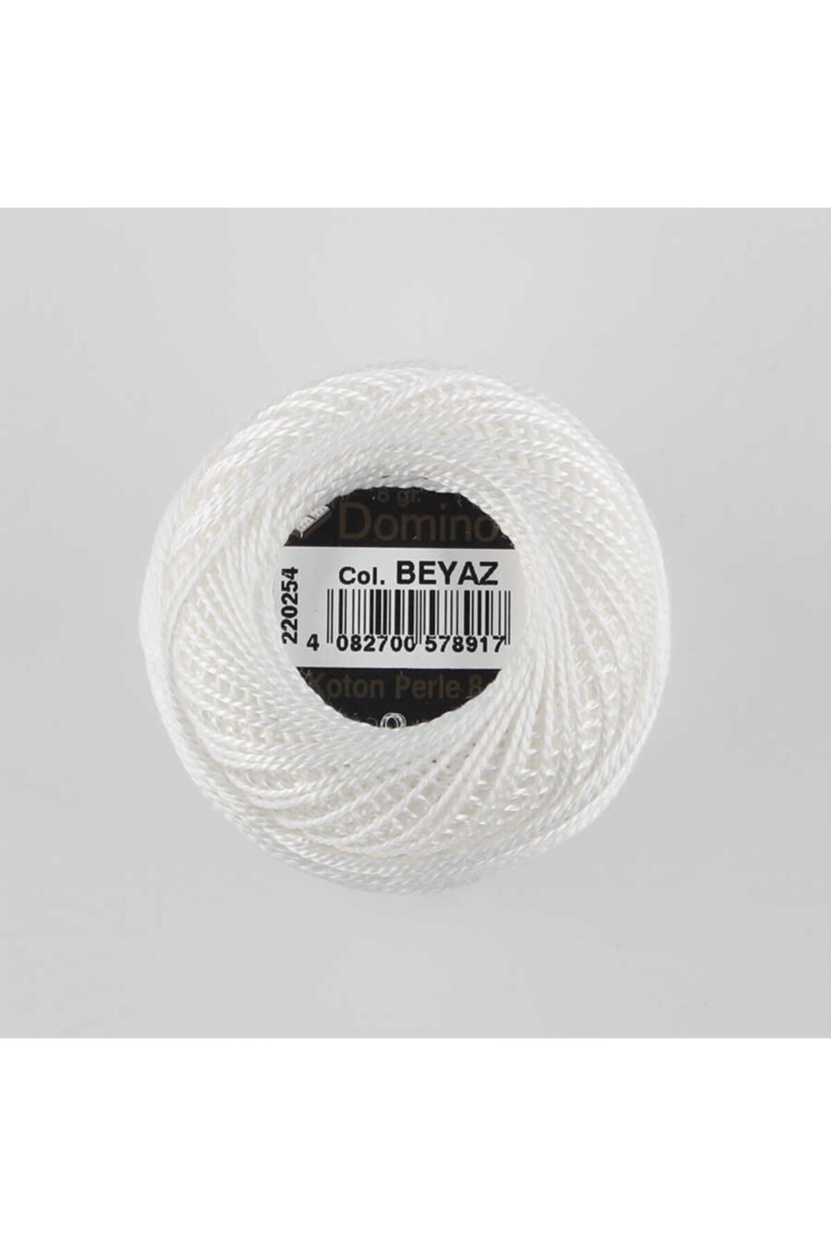 domino Nakış Ipi No:8-beyaz