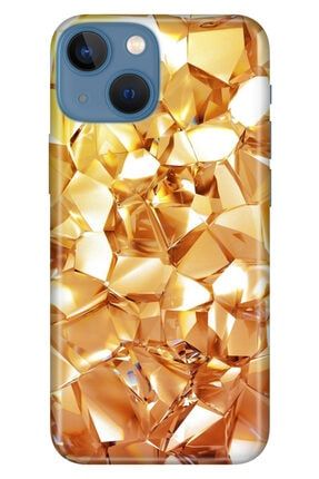 Iphone 13 Kılıf Colored Desenli Silikon Kapak Golden Pro clr.ip13m.23