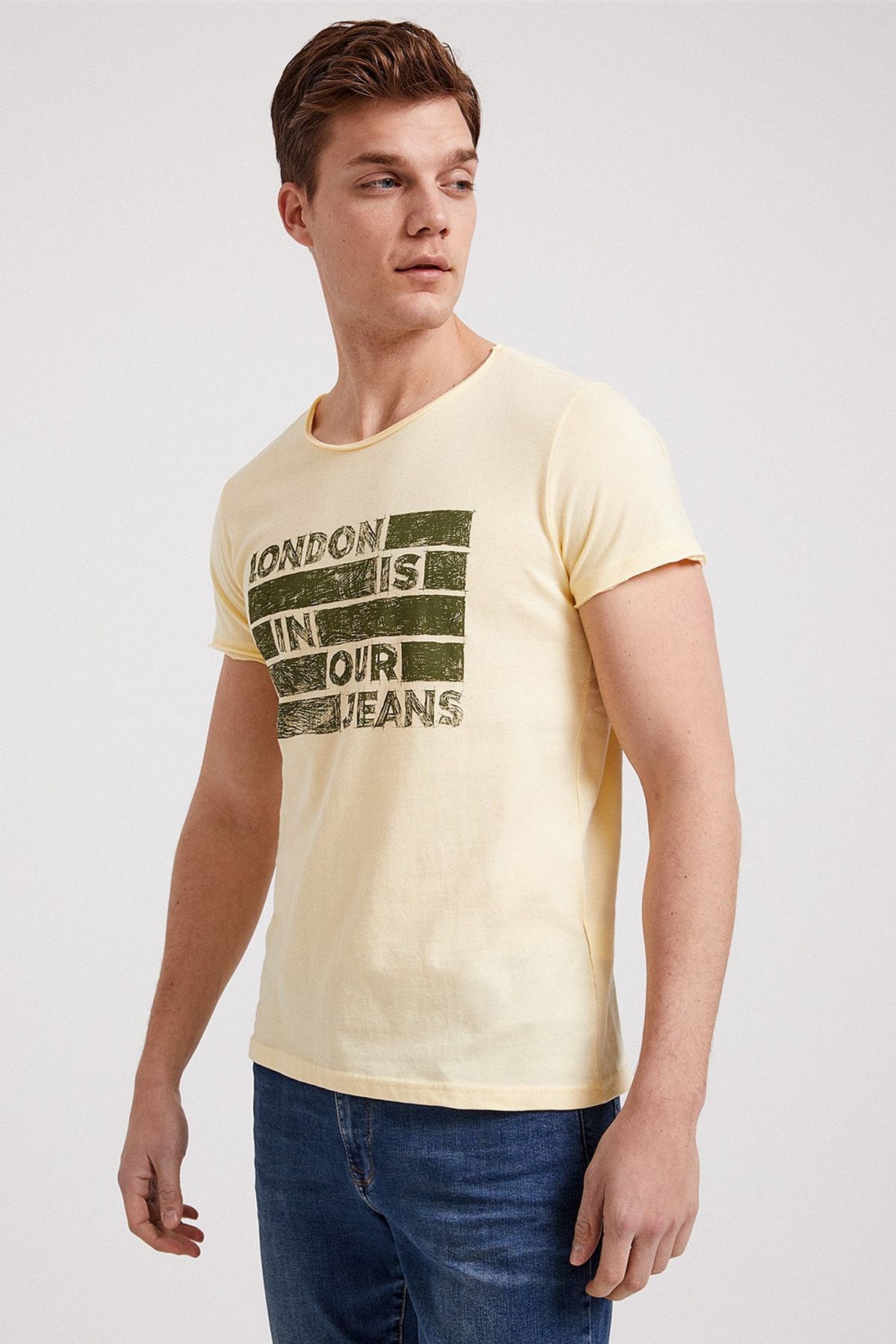 Lee cooper yellow t deals shirt