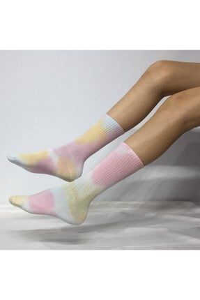 Gökkuşagı Batik Desen Çorap SSS124