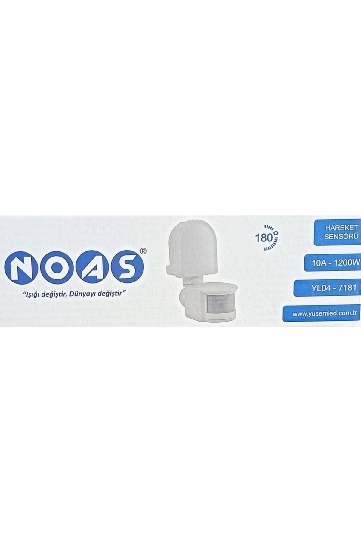 Noas-10 Ampere 1200 Watt 180° Rotating Motion Sensor 1