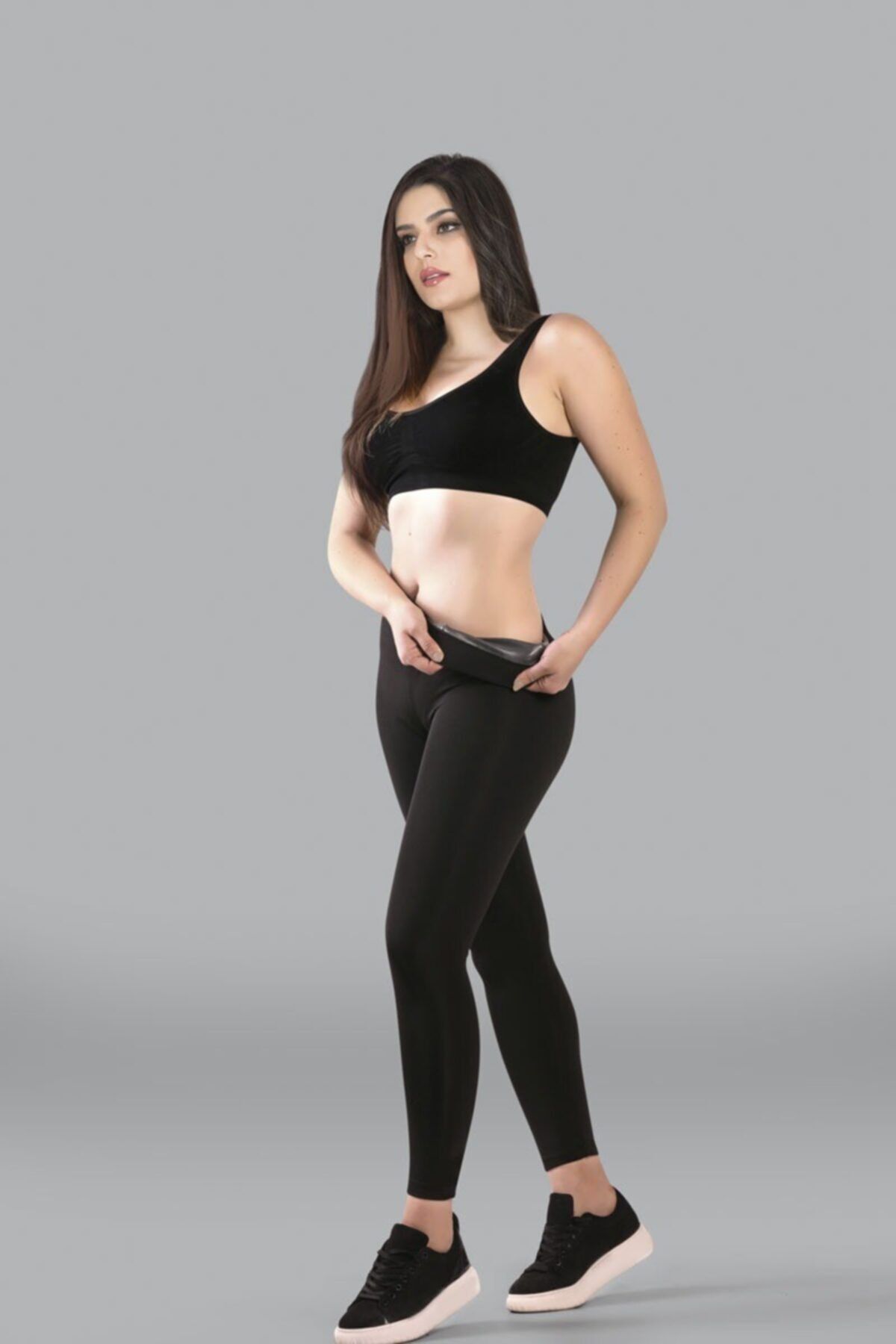 Black and pink gym leggings discount