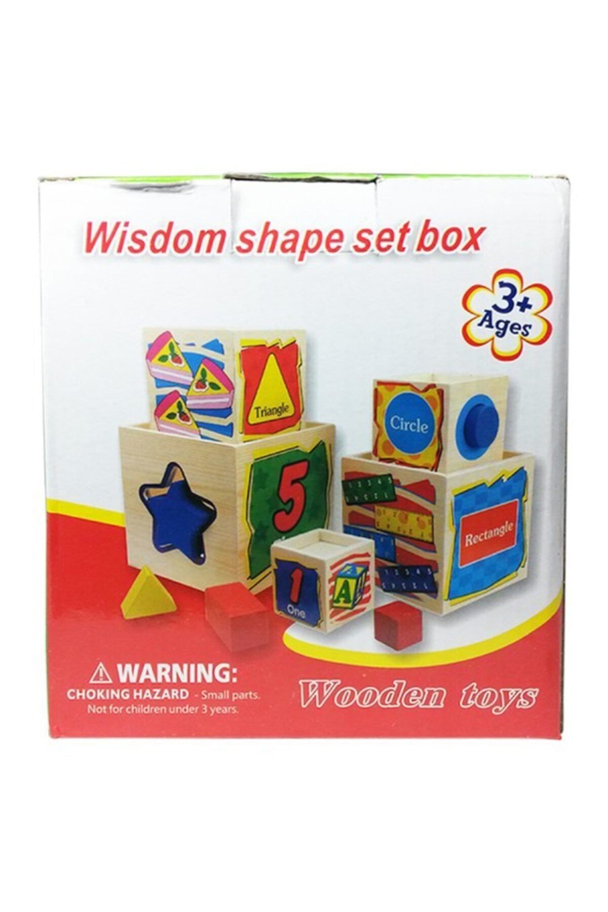 Hyd-Wooden Tower Stringing Game Educational Toy Bultak Tower 5 Piece Tower Making Game 2