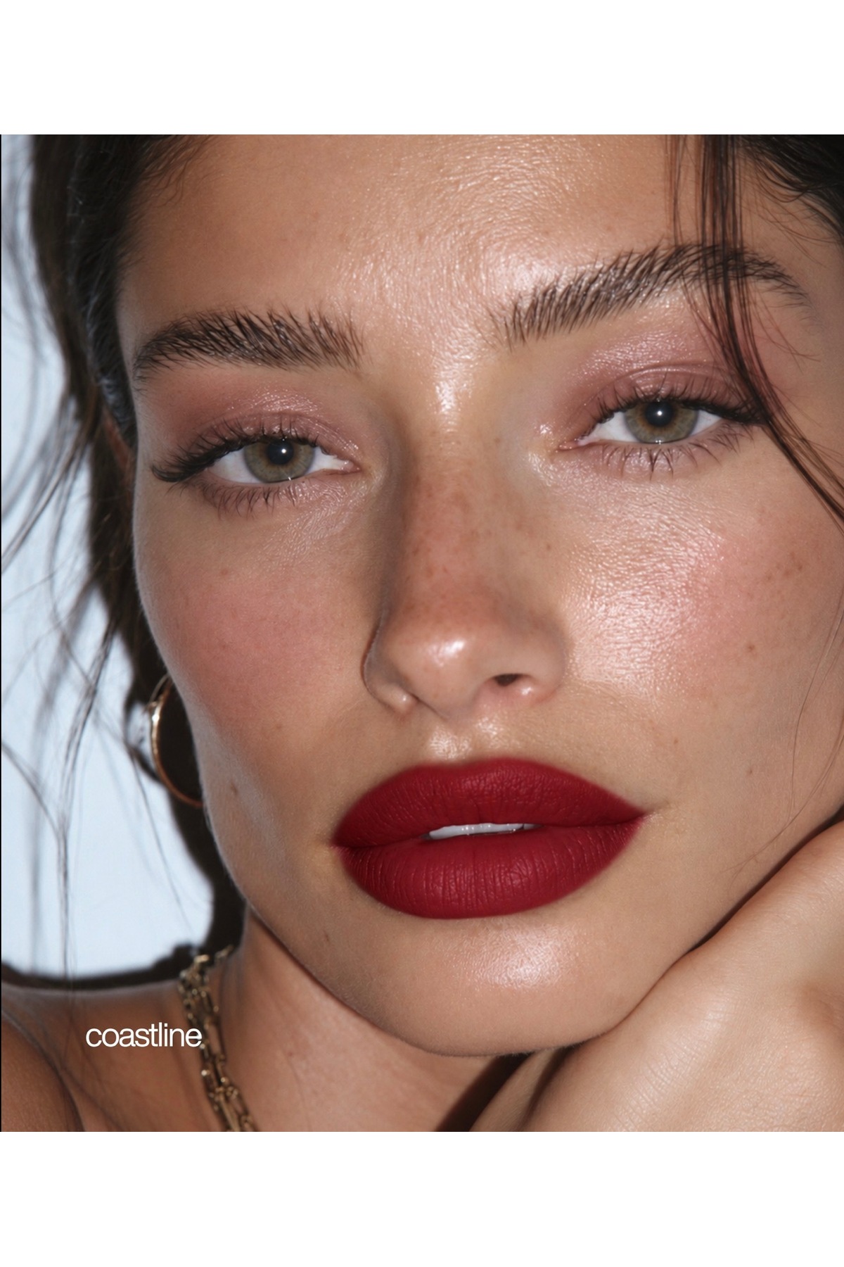 Coastline Ruj - Lipstick No:130 / Bordo - Kızıl Kahve , Kremsi Bitiş — زرشکی lina1111 — تصویر 3 از 9