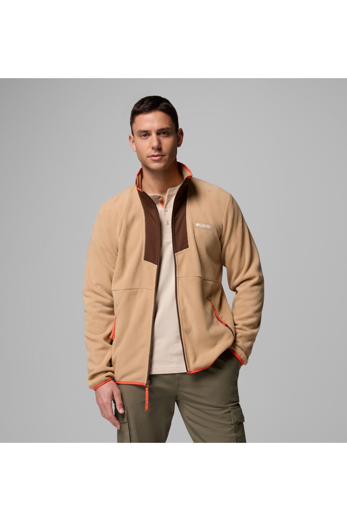 تاپ پشمی مردانه Sequoia Grove Full Zip — قهوه‌ای TYC906DF0691BC4D75924E900 — تصویر 5 از 6