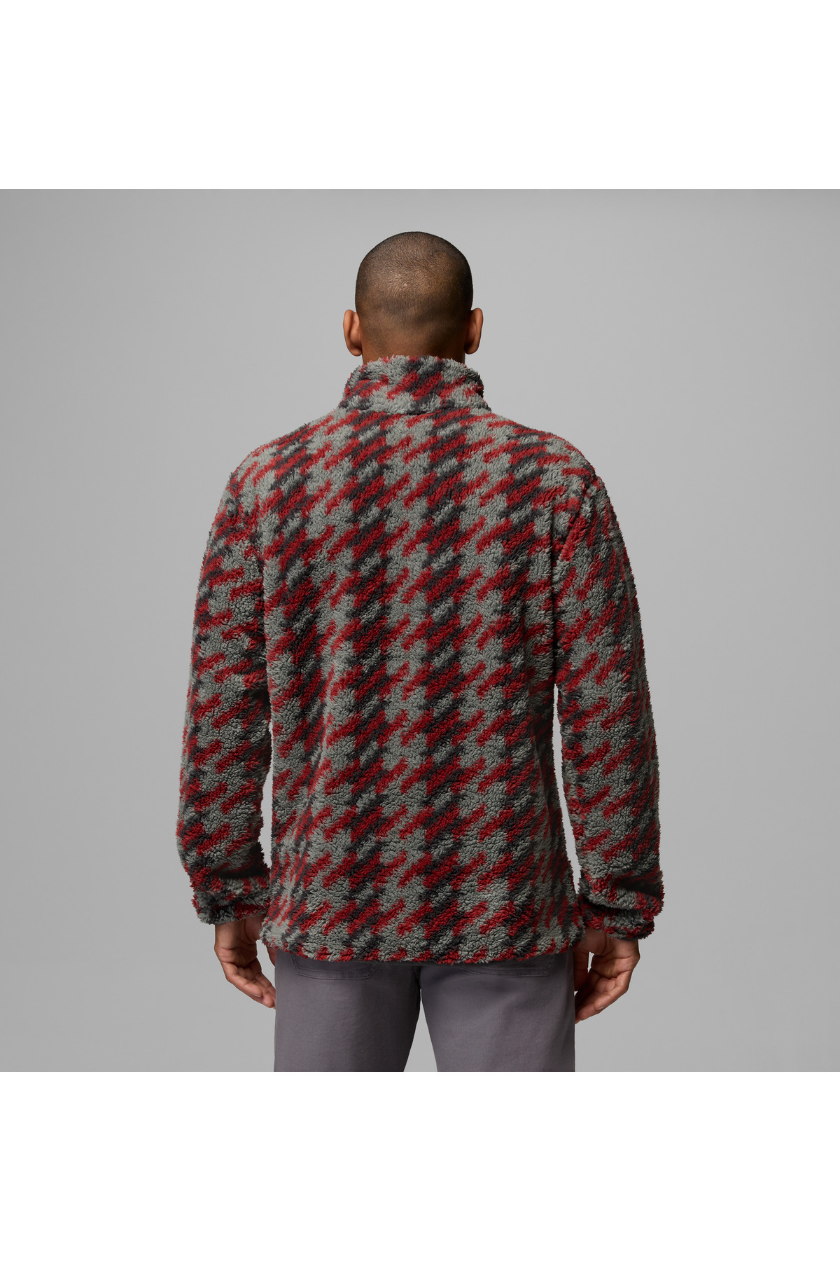 تاپ پشمی مردانه نیم زیپ Rugged Ridge مدل High Pile — سبز ۲۱۳۵۴۷۱۳۴۲ — تصویر 2 از 5