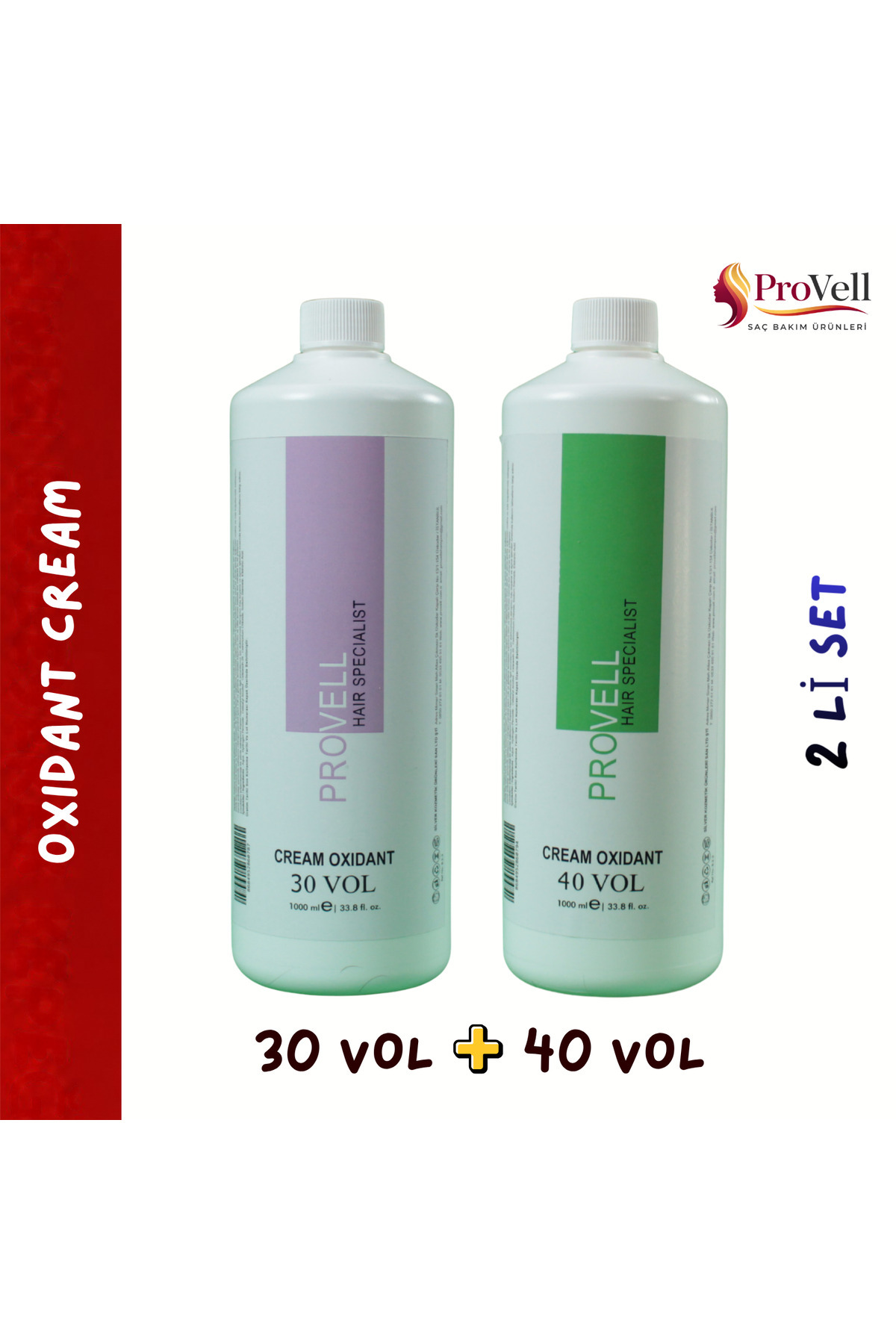 Oksidan 30 Vol + 40 Vol İkili Set 1 Lt — OKS0231