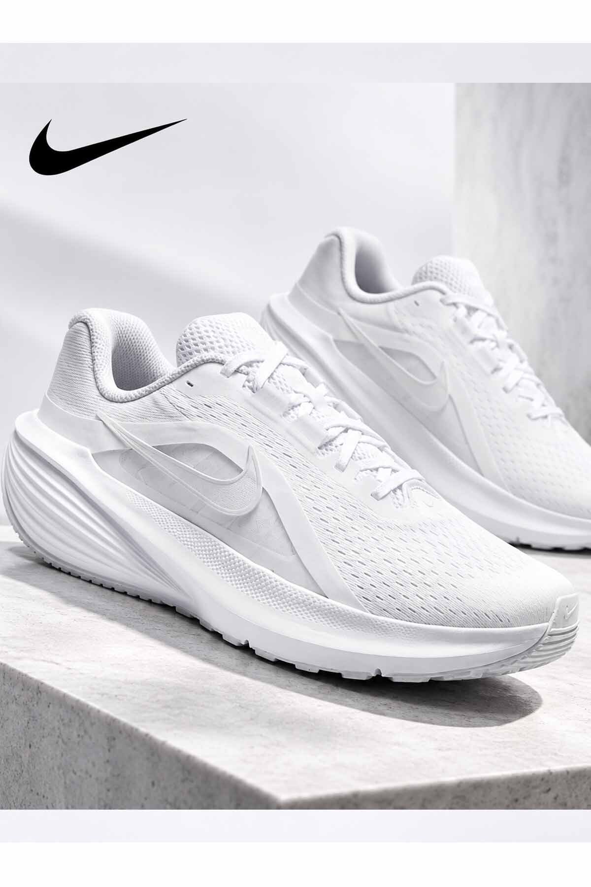 Downshifter 14 Erkek Beyaz Sneaker Hafif Koşu ve Günlük Ayakkabı — سفید FD6476-001Siyah-Byz_rollbacked