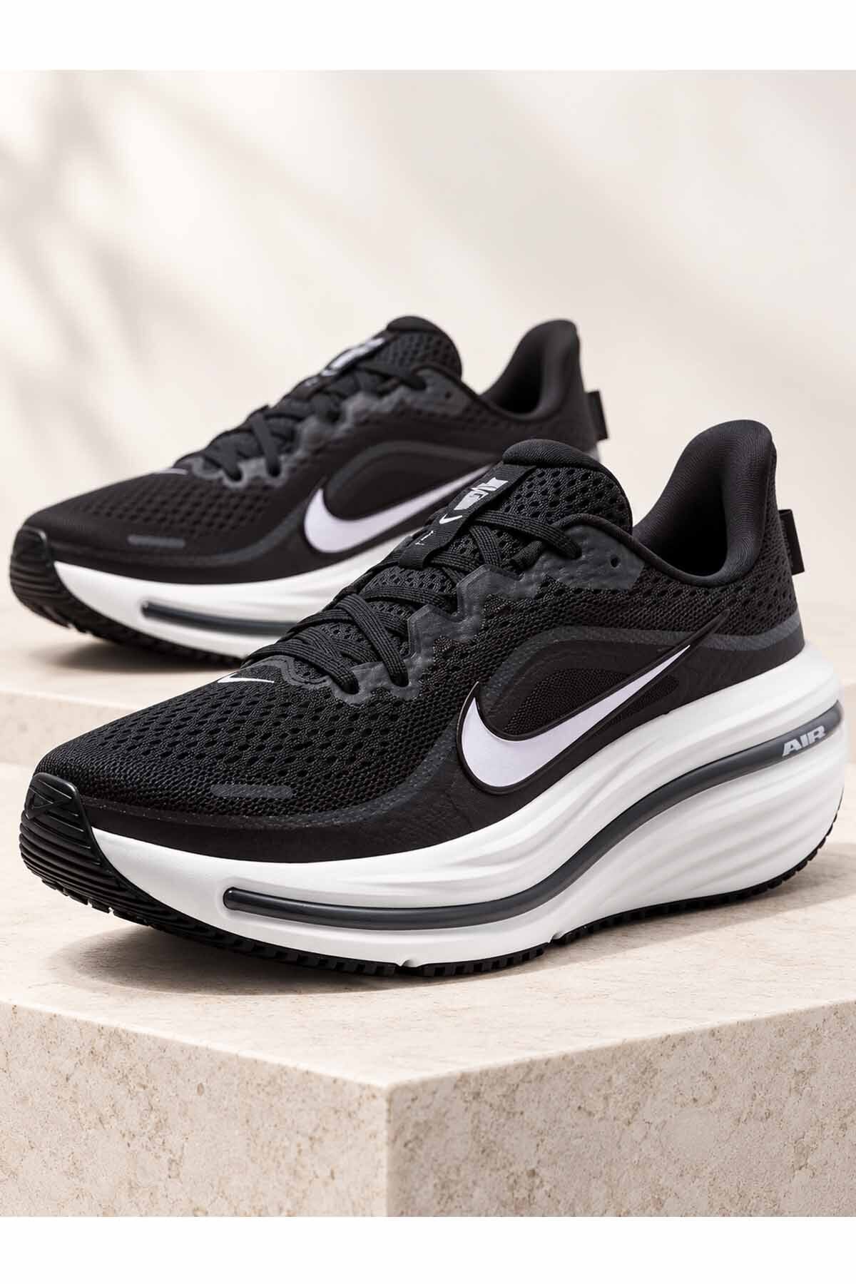 Winflo 12 Kadın Siyah Spor Ayakkabı Günlük Koşu ve Yürüyüş Sneaker — مشکی FQ1833-001 — تصویر 3 از 8
